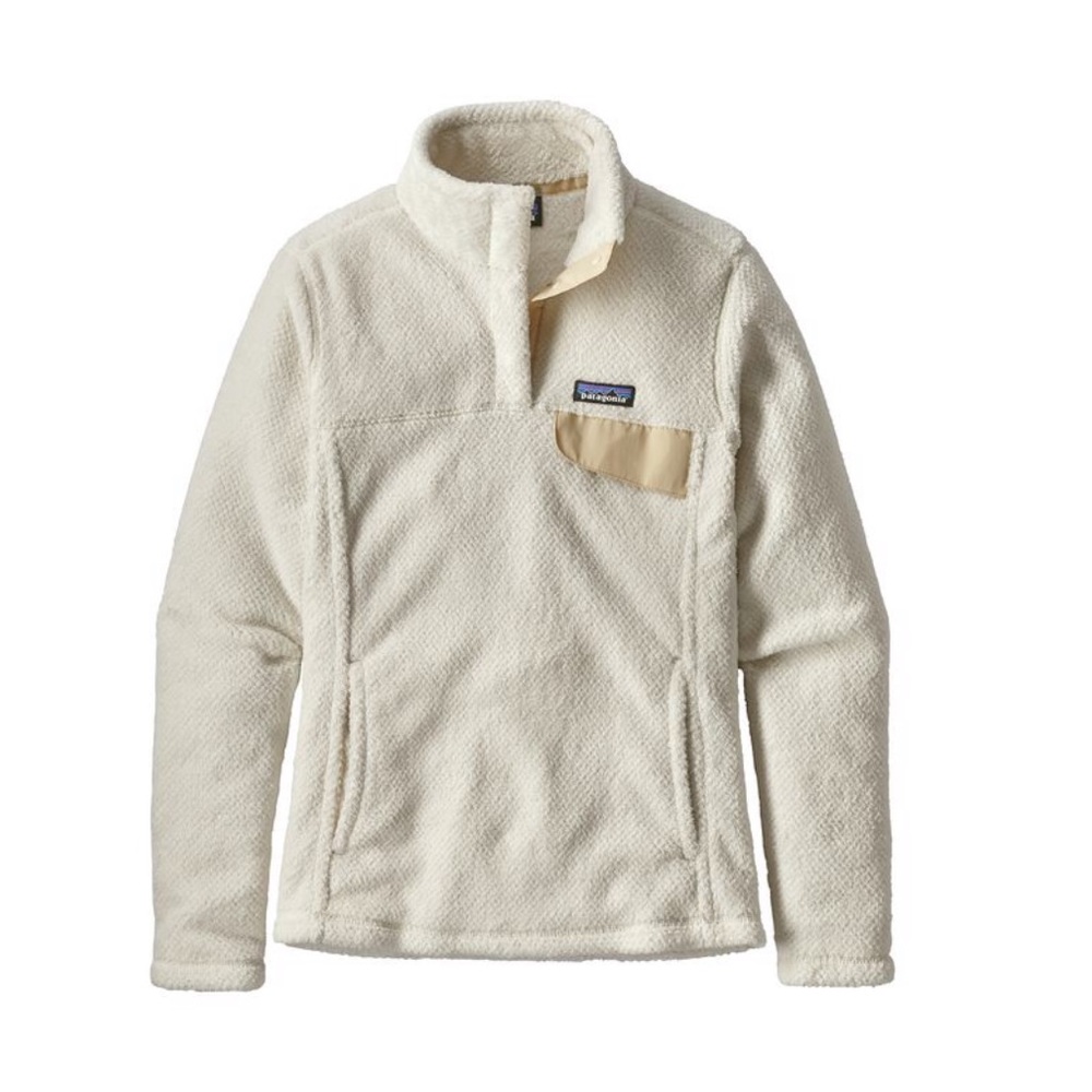 White Patagonia Women's Fleece Pullover